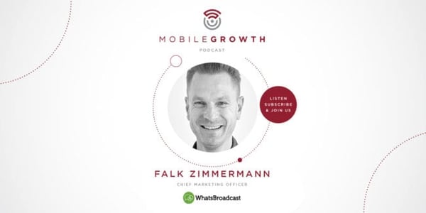 Innovative ways to use bots on messaging platforms featuring Falk Zimmermann of WhatsBroadcast